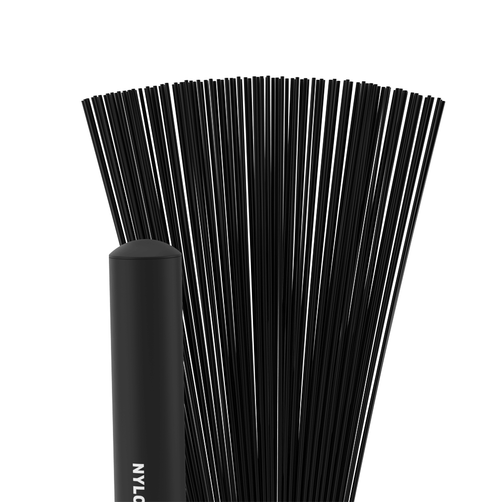 Heavy Nylon-Besen 2B Schwarz